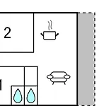 Two-bedroom In בית נופש פרוי